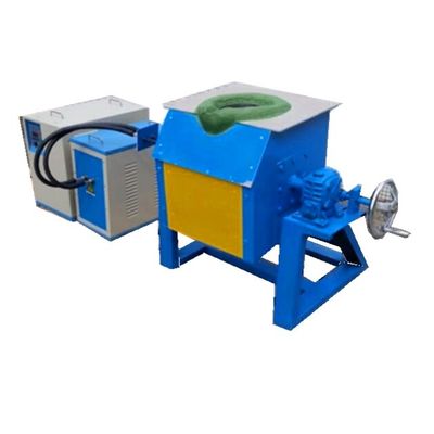qualité  25kw Energy Saving Tilting Sinter Machine Melting Furnace For Aluminum Foundry usine