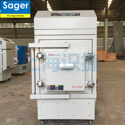 High temperature experiments or vacuum resistance atmosphere production SG-QF1200 /1400/1700/1800 low price small chamber type furnace